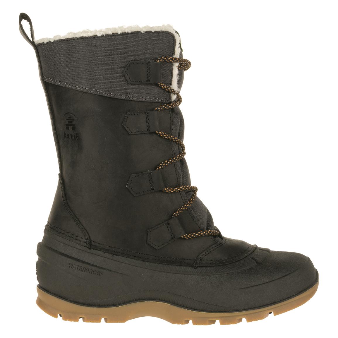 scarpe Kamik Snowgem Lo - Black - women´s