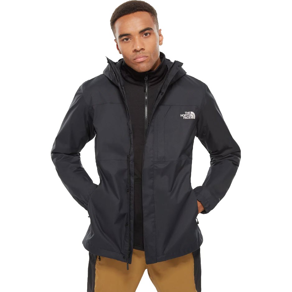 THE NORTH FACE Men's Quest ZipIn Triclimate® Jacket TNF Black