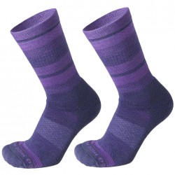 MICO 3011 Medium Weight Natural Merino - Γυναικείες κάλτσες Outdoor - Purple