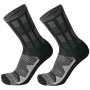 MICO 3010 Medium Weight Natural Merino - Outdoor socks - Black