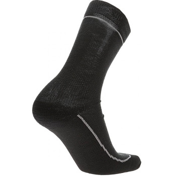 MICO 3018 Black - Medium Weight Primaloft Outdoor Socks