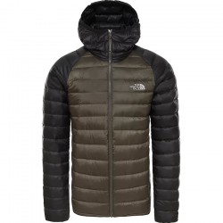 THE NORTH FACE Men's Trevail Packable Hoodie - Ανδρικό Μπουφάν -  New Taupe Green/TNF Black 