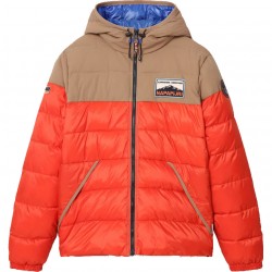 NAPAPIJRI Ater - Men's Puffer Jacket - Orange clay