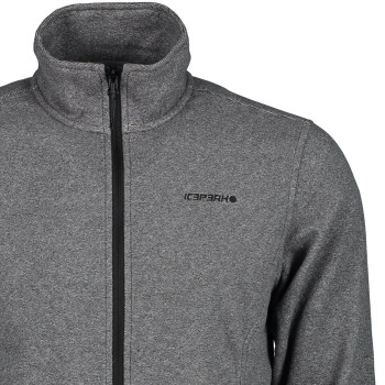 ICEPEAK Browns - Men's Full zip fleece - Gray