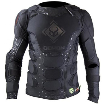 DEMON Flex Force X2 Top D3O - Men's Body Armour Protector - Black