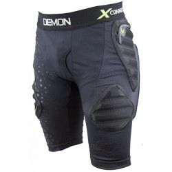 DEMON  Flex Force X2 D3O Men's Shorts - Ανδρικό Προστατευτικό Σορτς - Black