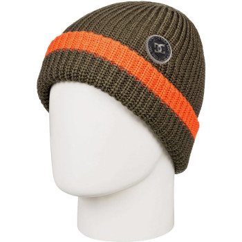 DC Backside - Cuff Beanie for Men - Olive night