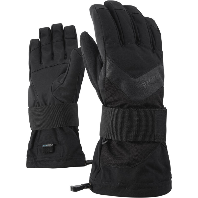 ZIENER MILAN AS® - Ανδρικά Γάντια Snowboard - Black hb