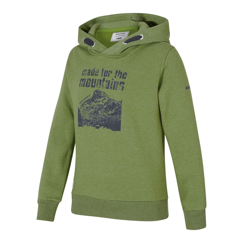 ZIENER Jonne - Kid's Hoodie - Olive