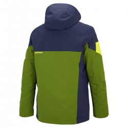 ZIENER Toccoa - Ανδρικό Snow Jacket - Light olive/Dark Blue