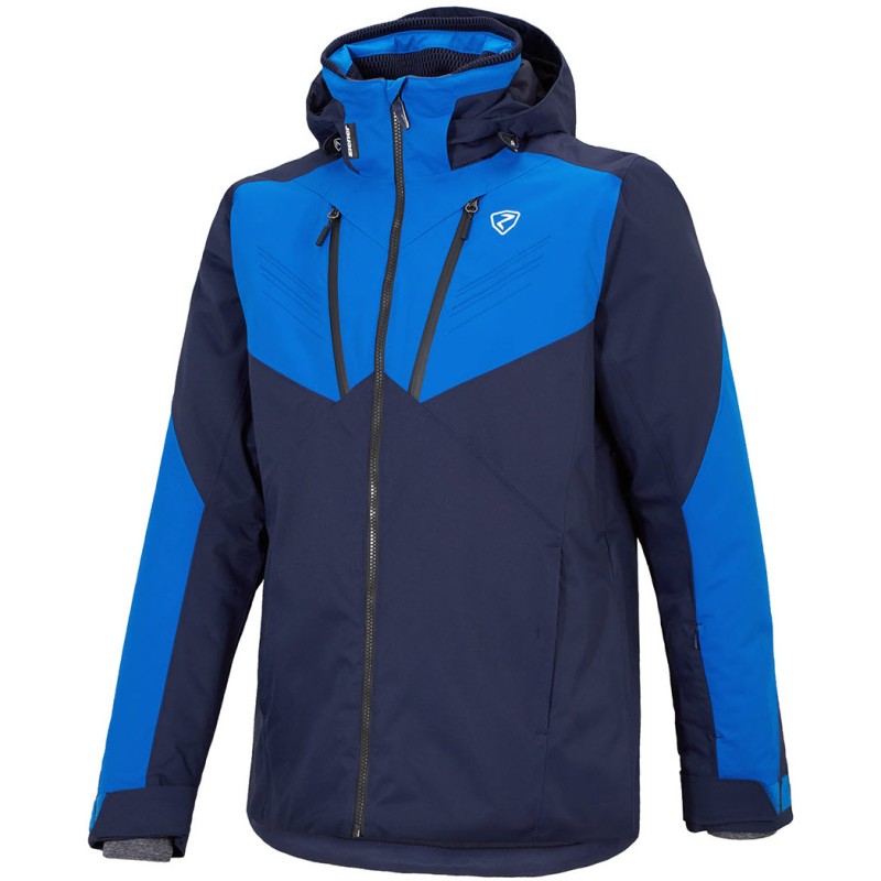 ZIENER Tioga Dermizax® - Men's Ski Jacket - Dark blue/True blue