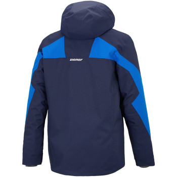 ZIENER Tioga Dermizax® - Men's Ski Jacket - Dark blue/True blue