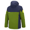 ZIENER Toccoa - Men's Snow Jacket - Light olive/Dark Blue