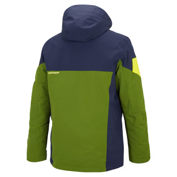 ZIENER Toccoa - Men's Snow Jacket - Light olive/Dark Blue