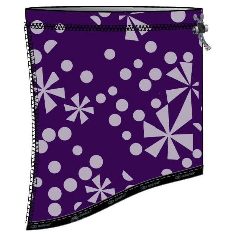 ZIENER ISAMU FLEECE Purple Neckerchief