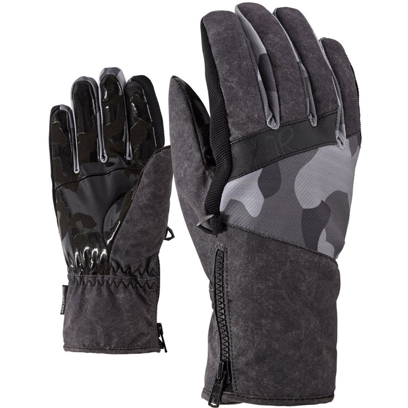 ZIENER MIKKA AS Graphite SNOWBOARD GLOVES