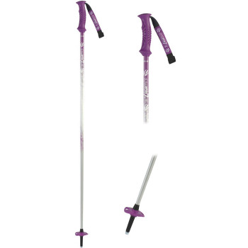 K2 STYLE 7 Purple/Silver WOMEN'S SKI POLE