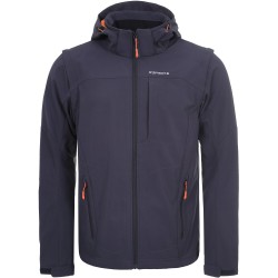 ICEPEAK Leonidas - Aνδρικό softshell jacket - Dark Grey