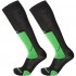 MICO 280 Light weight - Kάλτσες σκι Ski Touring - Black/Green fluo