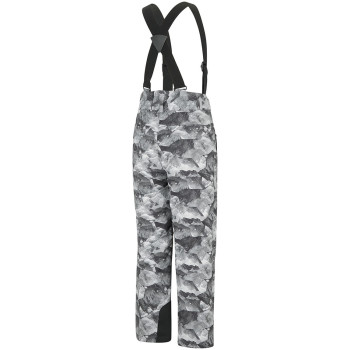 ZIENER Ando Junior - Kid's Snow pants - Gray mountain print