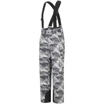 ZIENER Ando Junior -Παιδικό παντελόνι σκι - Gray mountain print
