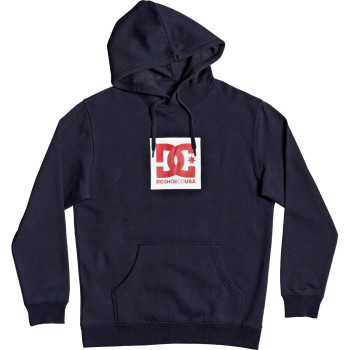 DC Square Star - Hoodie for Men - Black Iris