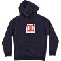 DC Square Star - Hoodie for Men - Black Iris