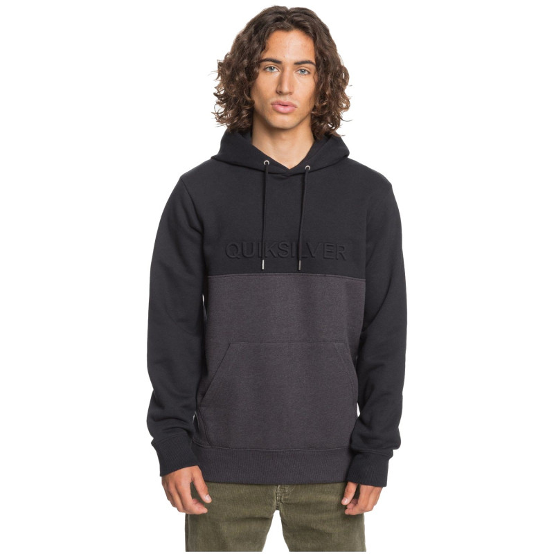 QUIKSILVER Emboss Block - Hoodie for Men - Black