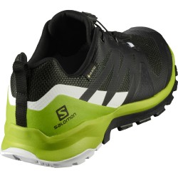 SALOMON XA ROGG GTX- Men's shoes - Phantom/Lime Green/White
