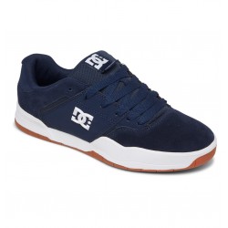 DC Central - Leather Shoes for Men - DC Navy/Gum