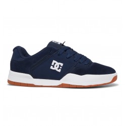 DC Central - Leather Shoes for Men - DC Navy/Gum