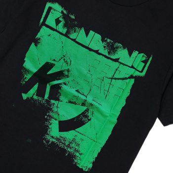 K2 Faxed Tee - T-Shirt - Black - Κοντομάνικο