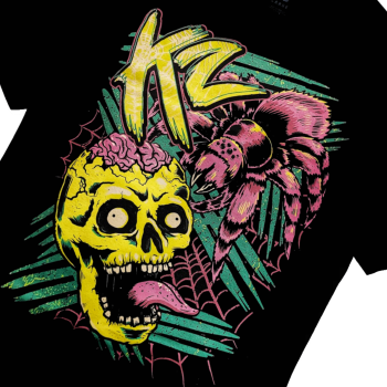 K2 Skullz Tee - T-Shirt - Black - Κοντομάνικο