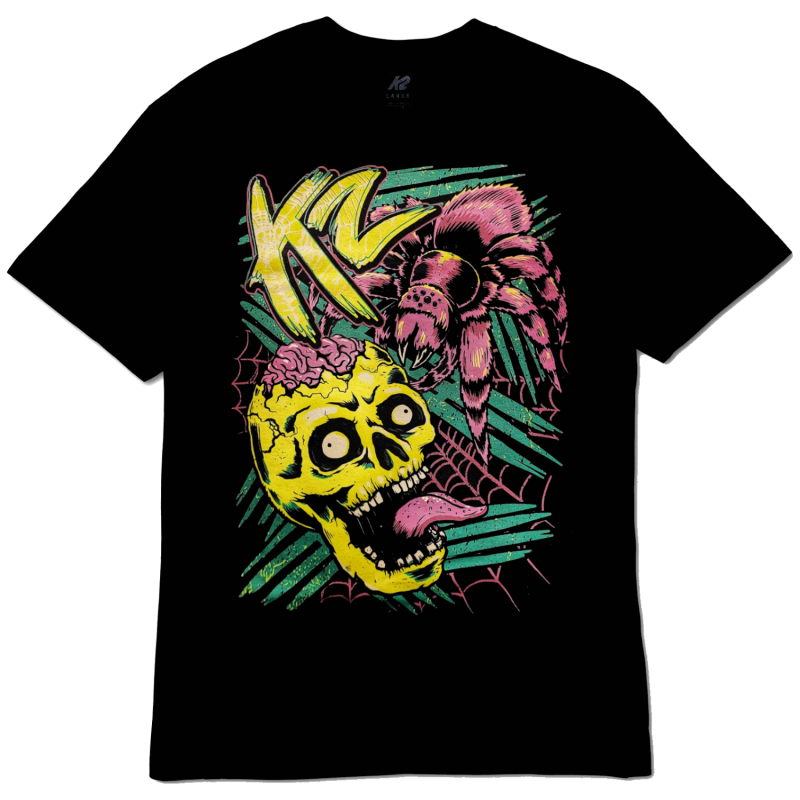 K2 Skullz Tee - T-Shirt - Black - Κοντομάνικο