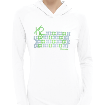 K2 Snow Mix Hooded Long Sleeve - Γυναικεία Μπλούζα - White K2 Snow Mix Hooded Long Sleeve - Γυναικεία Μπλούζα - White