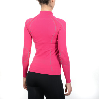 MICO 1841 Women's Long sleeve shirt Skintech Warm Skin - Fucsia 