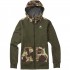 BURTON QUARTZ Dusty Olive Heather Women's Full-Zip