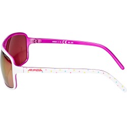 ALPINA MANJA Ceramic Mirror White-dots Purple ΓΥΑΛΙΑ ΗΛΙΟΥ