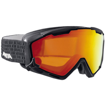ALPINA PANOMA MAGNETIC Q+MultiMirror Black Matt Goggles