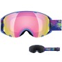 K2 SOURCE Blue Party Sunrise + Blackout GOGGLES