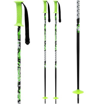 K2 DECOY Black Kid's Ski poles