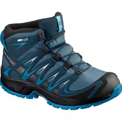 SALOMON XA PRO 3D MID CSWP JUNIOR Mallard Blue/Reflective Paid ΜΠΟΤΑΚΙΑ ΠΑΙΔΙΚΑ