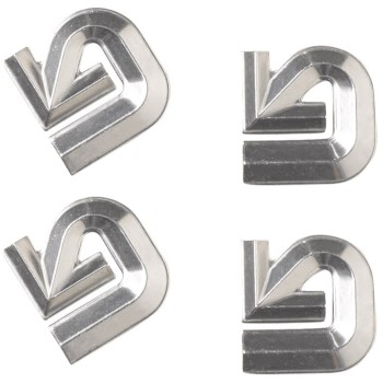 BURTON ALUMINIUM LOGO Silver Stomp Pad Καρφάκια BURTON ALUMINIUM LOGO Silver Stomp Pad Καρφάκια