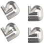BURTON ALUMINIUM LOGO Silver Stomp Pad Καρφάκια BURTON ALUMINIUM LOGO Silver Stomp Pad Καρφάκια