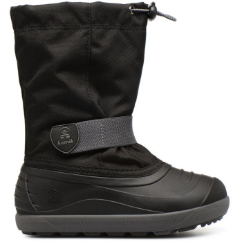 Kamik JET - Kid's Winter boots - Black/Charcoal