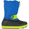 Kamik JET - Kid's Winter boots - Blue/Lime