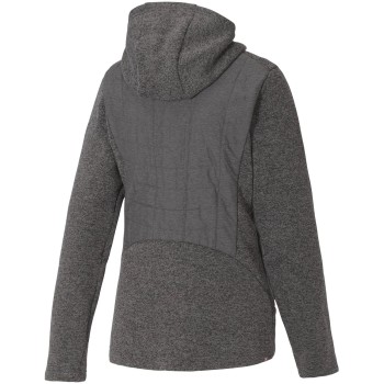 ZIENER Jisa Lady - Women's Hybrid Fleece Jacket - Magnet ZIENER Jisa Lady - Women's Hybrid Fleece Jacket - Magnet