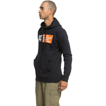 DC Vertical Zone Black Hoodie for Men