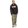 DC Vertical Zone Black Hoodie for Men