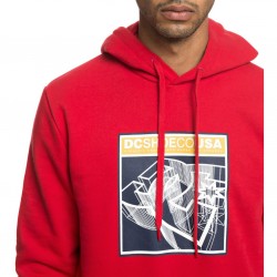 DC TERRAIN PH Tango Red Hoodie for Men